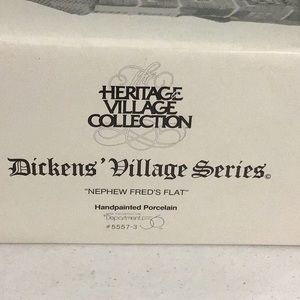 Department 56 dickens Village Nephew Fread‘s Flat